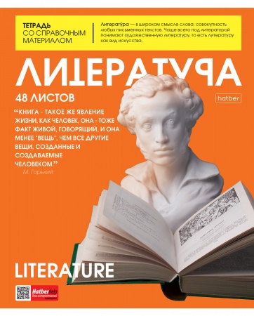 Тетрадь 48л. лин. Литература - фото 1