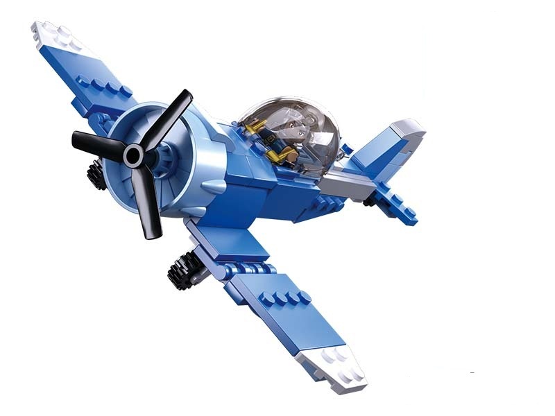 Конструктор СЛУБАН Армия-самолёт 129 дет. - фото 1