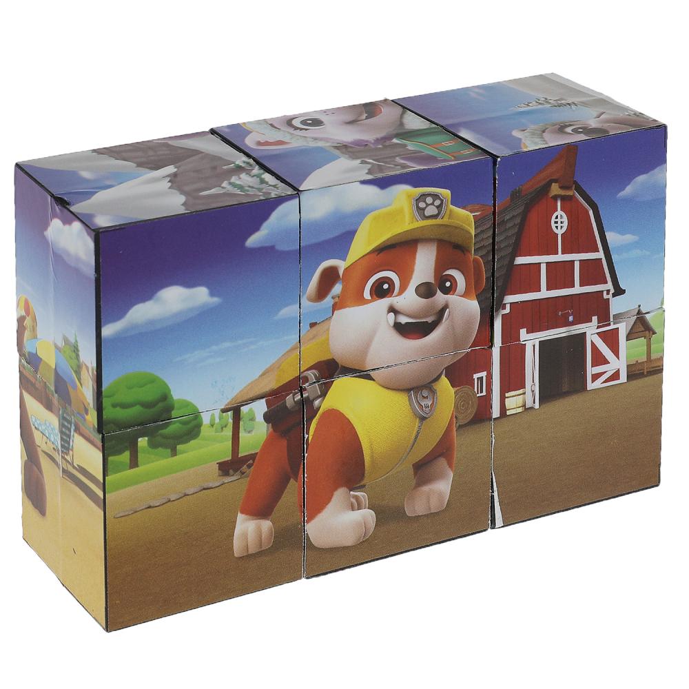 Кубики 6 шт Щенячий патруль - фото 1