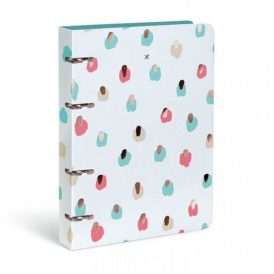 Тетрадь 120л. клетка со сменным блоком PASTEL FAUVISM - фото 1