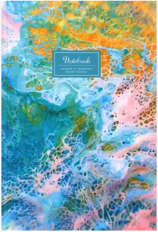 Блокнот А5 80л. Разводы на воде 8800(19470) - фото 1