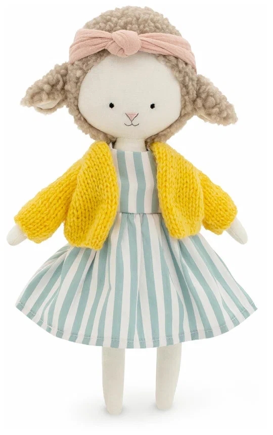 Мягкая игрушка Овечка Зои Cotti Motti Orange - фото 1