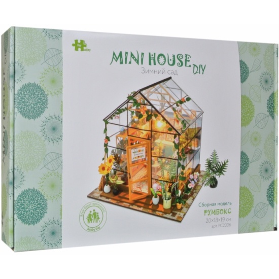 Конструктор деревянный интерьерный Зимний сад MiniHouse - миниатюра 3