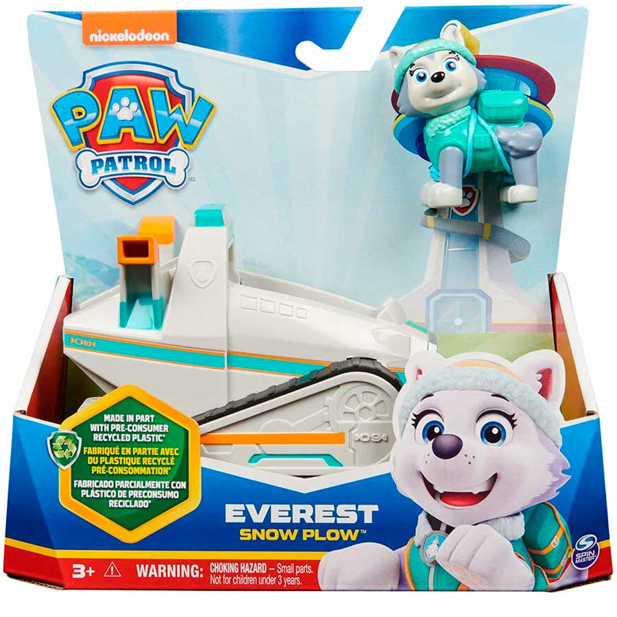 Щенячий патруль Машина с фигуркой Эверест 15см - фото 1