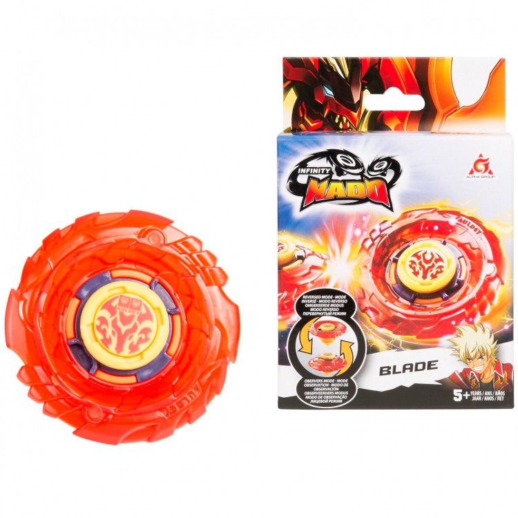 Инфинити Надо Волчок пластик красный Blade - фото 1