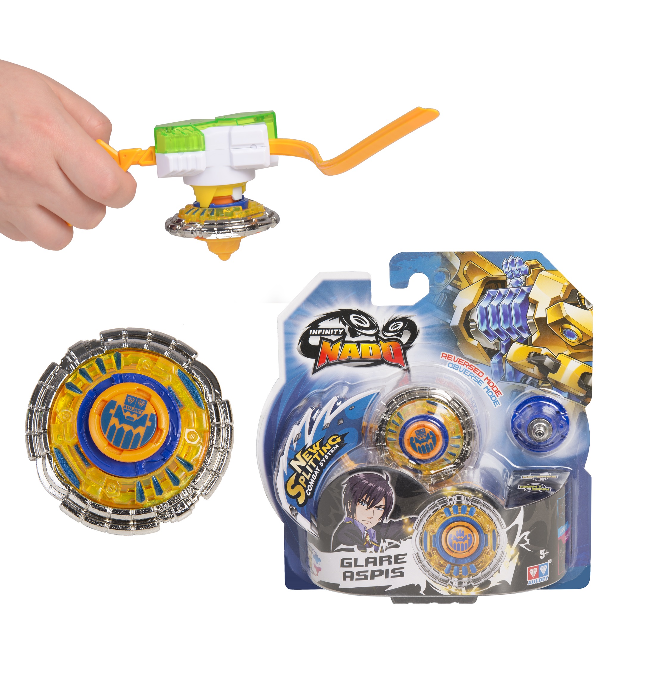 Инфинити Надо Волчок Стандарт Glare Aspis оранж. - фото 1