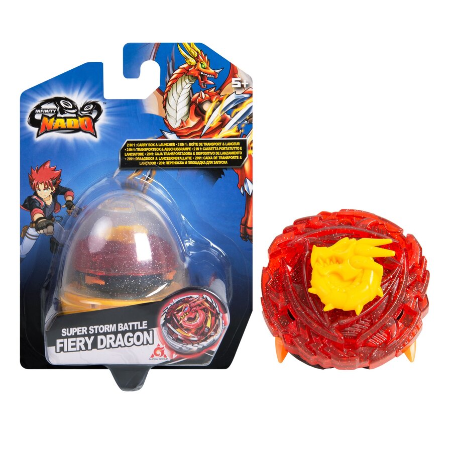 Инфинити Надо Волчок Компакт Fiery Dragon - фото 1