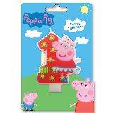 Свеча цифра "1" Пеппа - фото 1