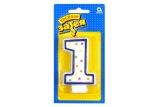 Свеча цифра "1" 7,6см - фото 1