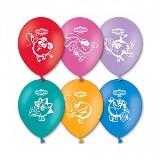 Набор шаров разноцв. 50шт. Смешарики 30см. (12") - фото 1