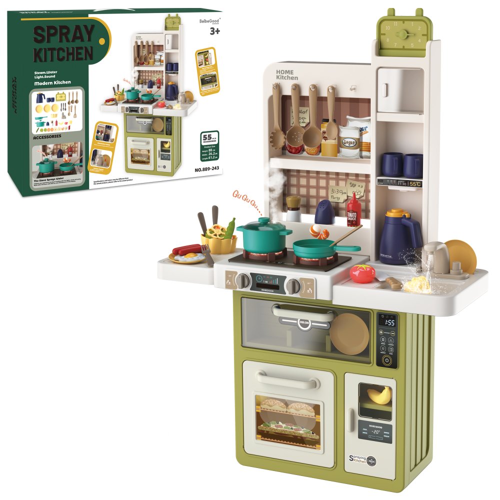 Кухня с аксесс. свет, звук, вода, пар - фото 1