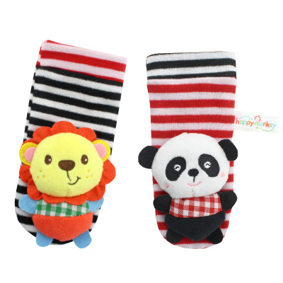 Погремушка - носочки Зверята - фото 1