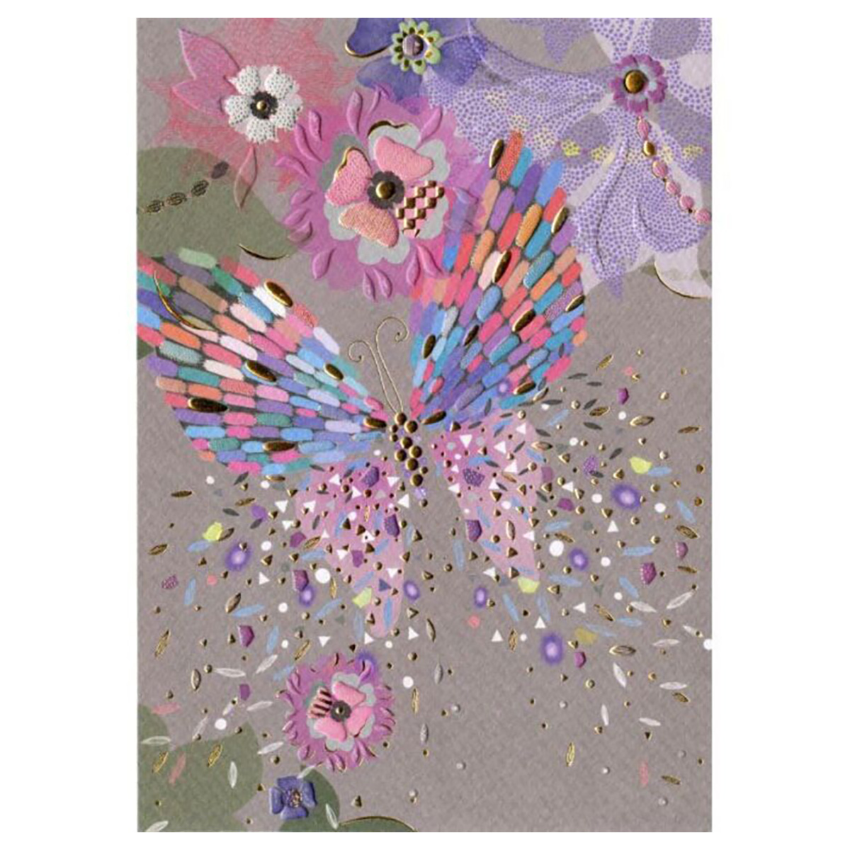 Открытка с конвертом Бабочка - фото 1