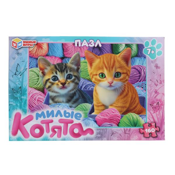 Пазл 160 Милые котята - фото 1