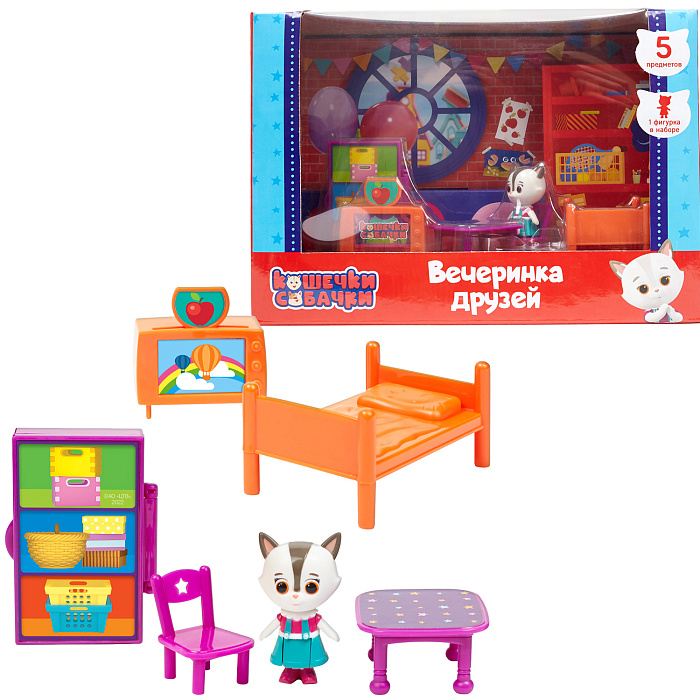 Комната с фигуркой Алисы Кошечки-Собачки - фото 1