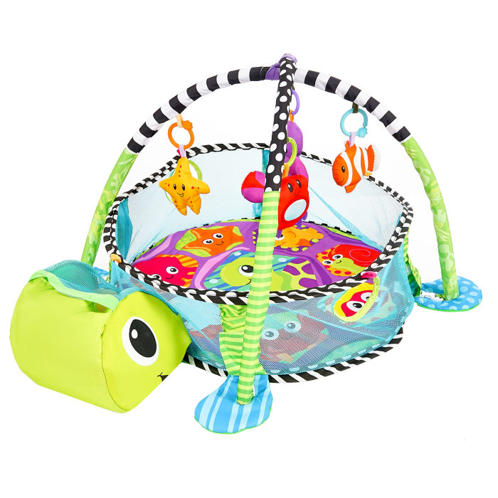 Коврик развивающий с шарами Huggeland - фото 1