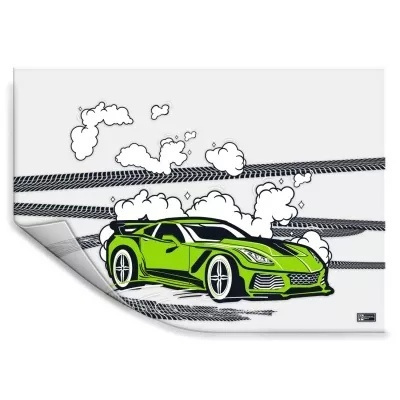 Клеенка для уроков труда Машины 50*70 см - миниатюра 2