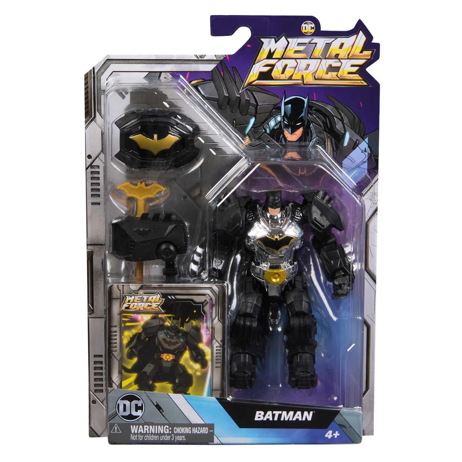 Фигурка Бэтмен Metal Force с аксесс. в ассорт.