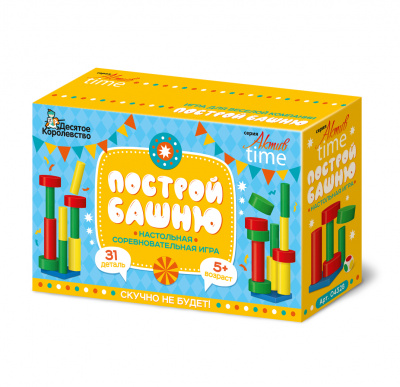 Настольная игра Построй башню ДК - миниатюра 2