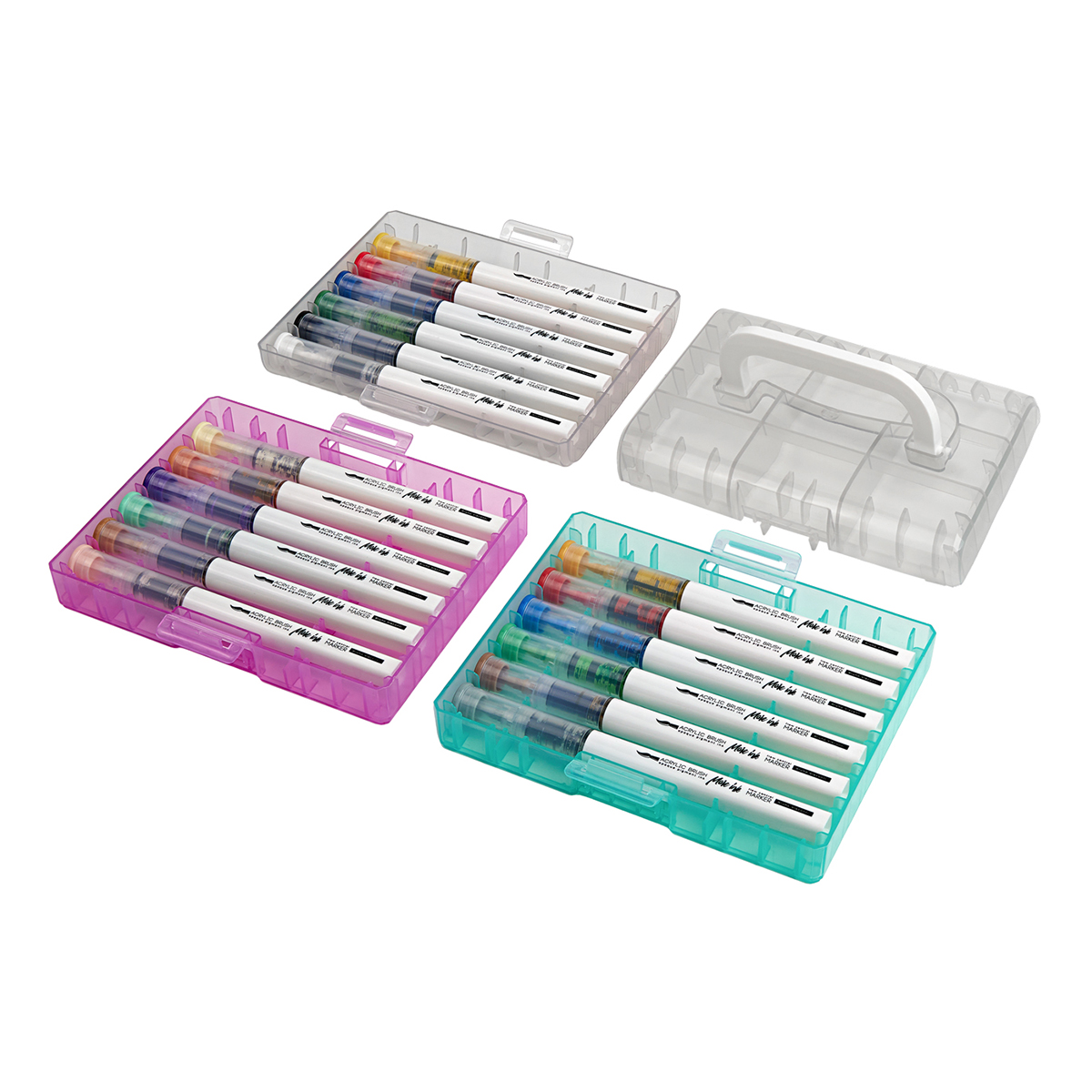 Маркеры - кисти акриловые 18цв Bruno Visconti - миниатюра 2