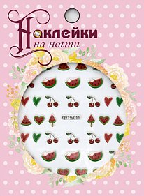 Наклейки на ногти Набор 4 АППЛИКА - фото 1