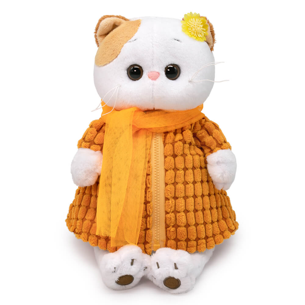 Мягкая игрушка Ли-Ли в вельветовом пальто - фото 1