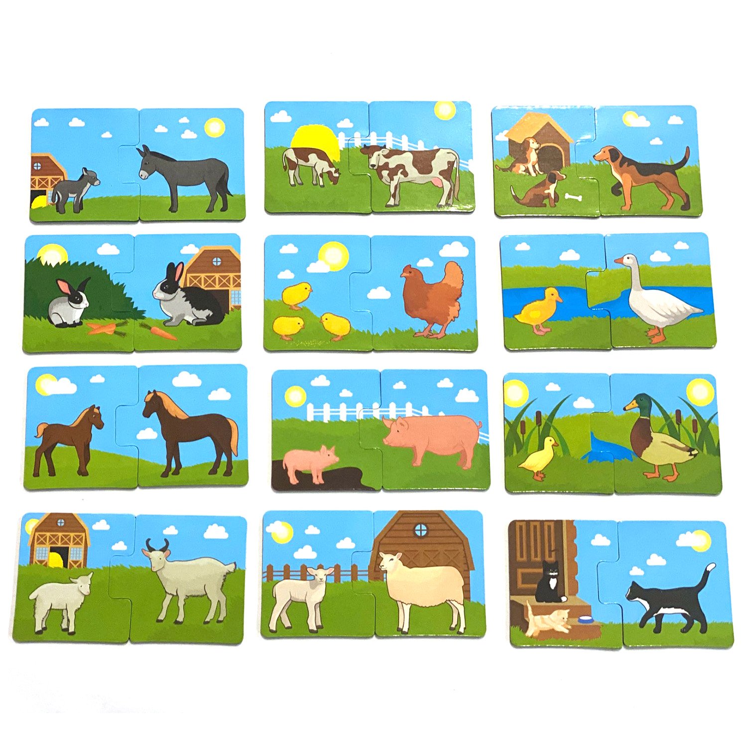 Настольная игра магнитная Мама и малыш - фото 1