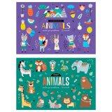 Альбом для рисования 12л. Забавные зверушки - фото 1