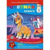 Бумага цветная двуст. А4 8л. 8цв. - фото 1