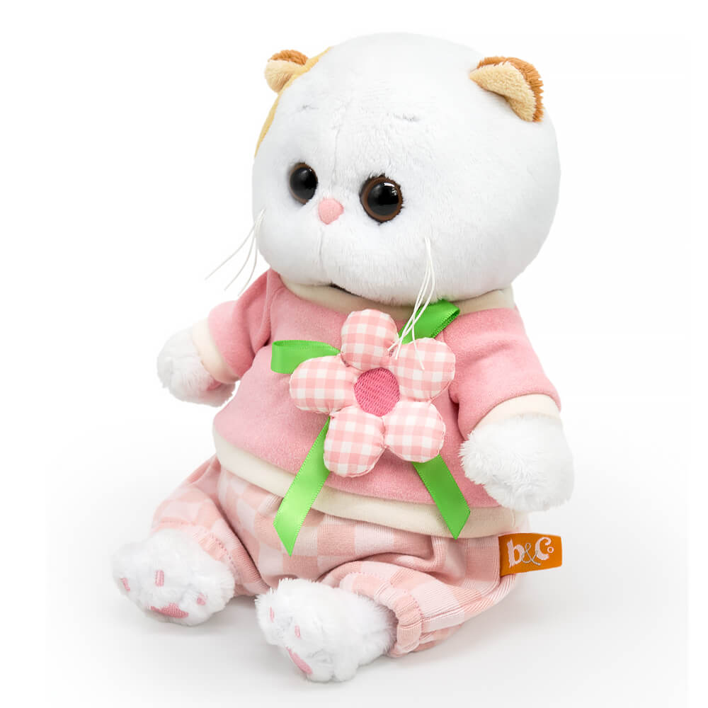 Мягкая игрушка Ли-Ли BABY в свитшоте с цветком - миниатюра 2