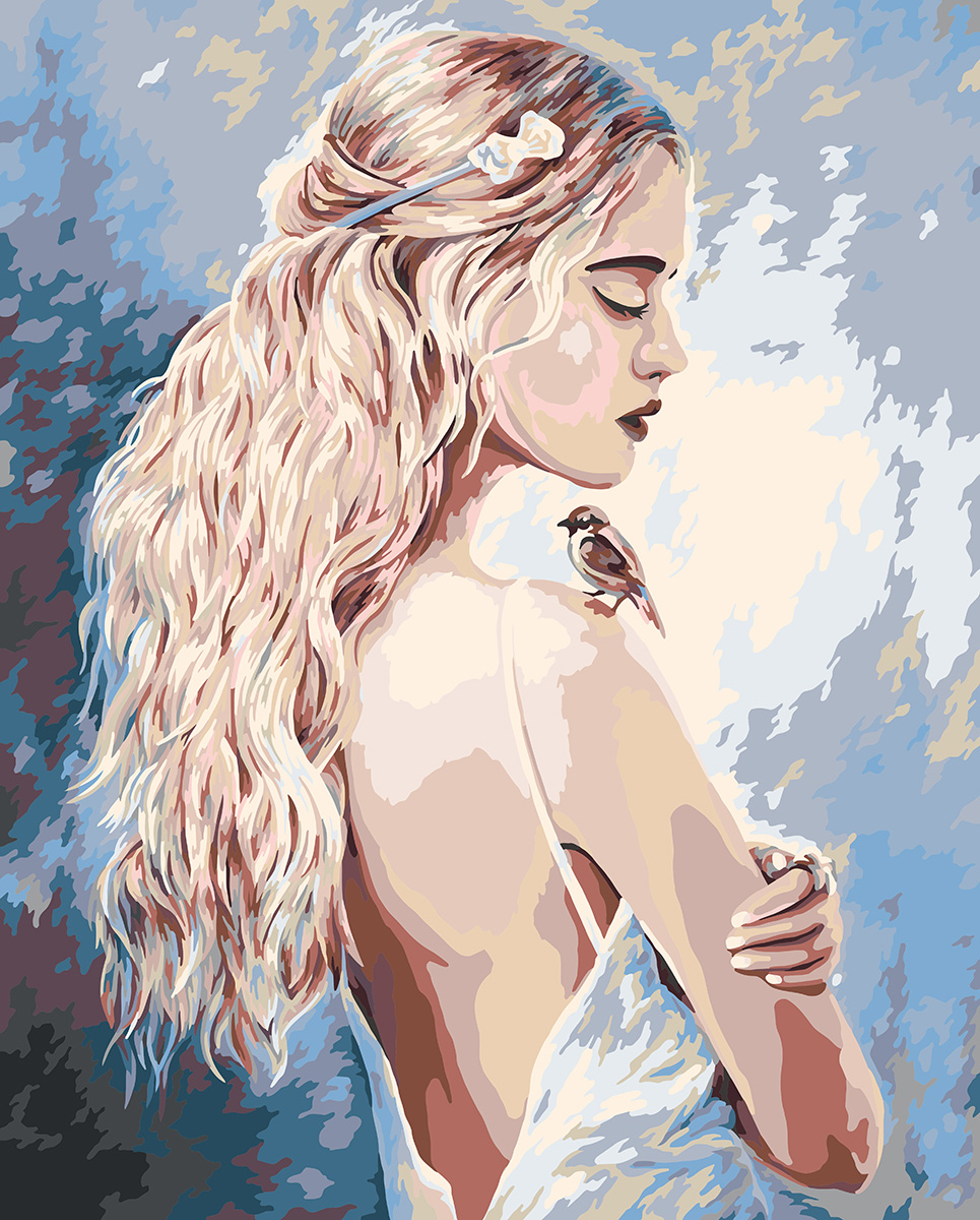 Картина по номерам 40*50 Нежная юность - фото 1