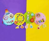  Бизиборд Гусеница дерев.  - фото 1