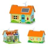  Домик с мебелью и куклами - фото 1