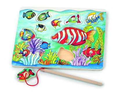 Пазл Поймай рыбку магнитный - фото 1