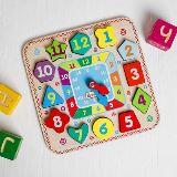 Сортер деревянный Часики - миниатюра 2