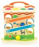  Стучалка дерев. Горка-шарики - фото 1