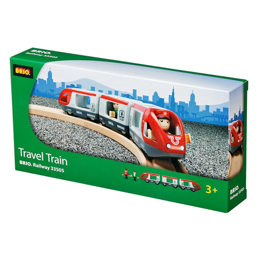 Поезд пассажирский экспресс 5эл. BRIO - миниатюра 2