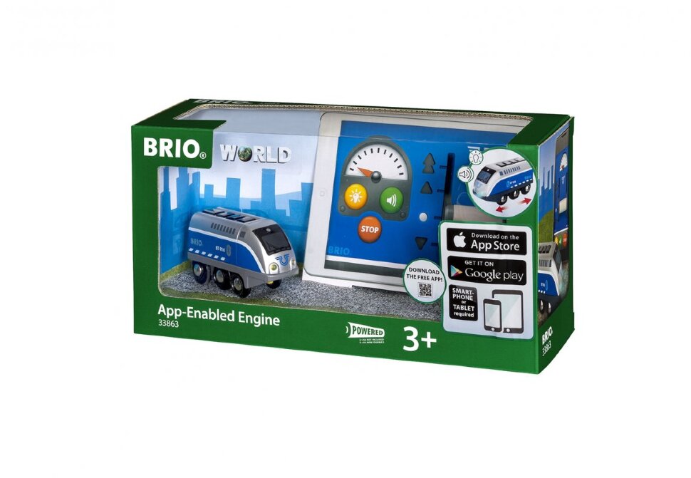 Паровозик управление с телефона BRIO - фото 1