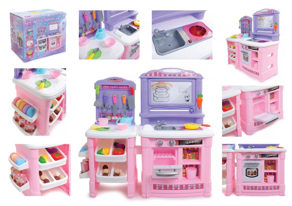 Кухня Girls club доска для рисования свет, звук, вода - миниатюра 2