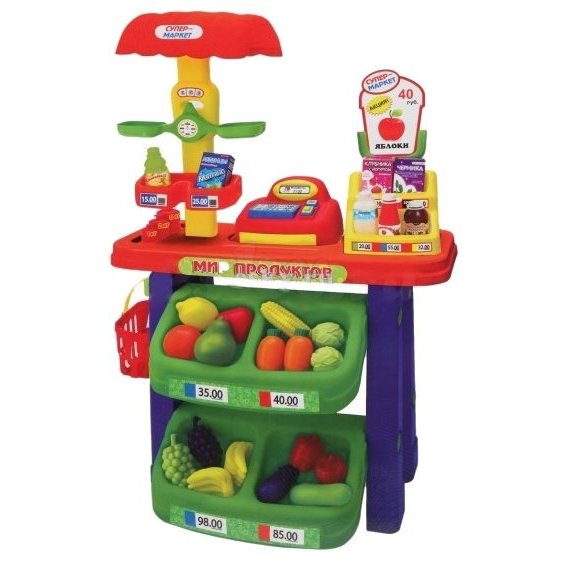 Супермаркет (касса,весы,продукты) - фото 1