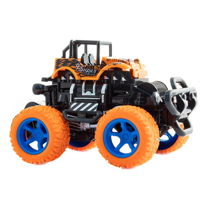 Машина Внедорожник - трансформер оранжевый (8) - фото 1