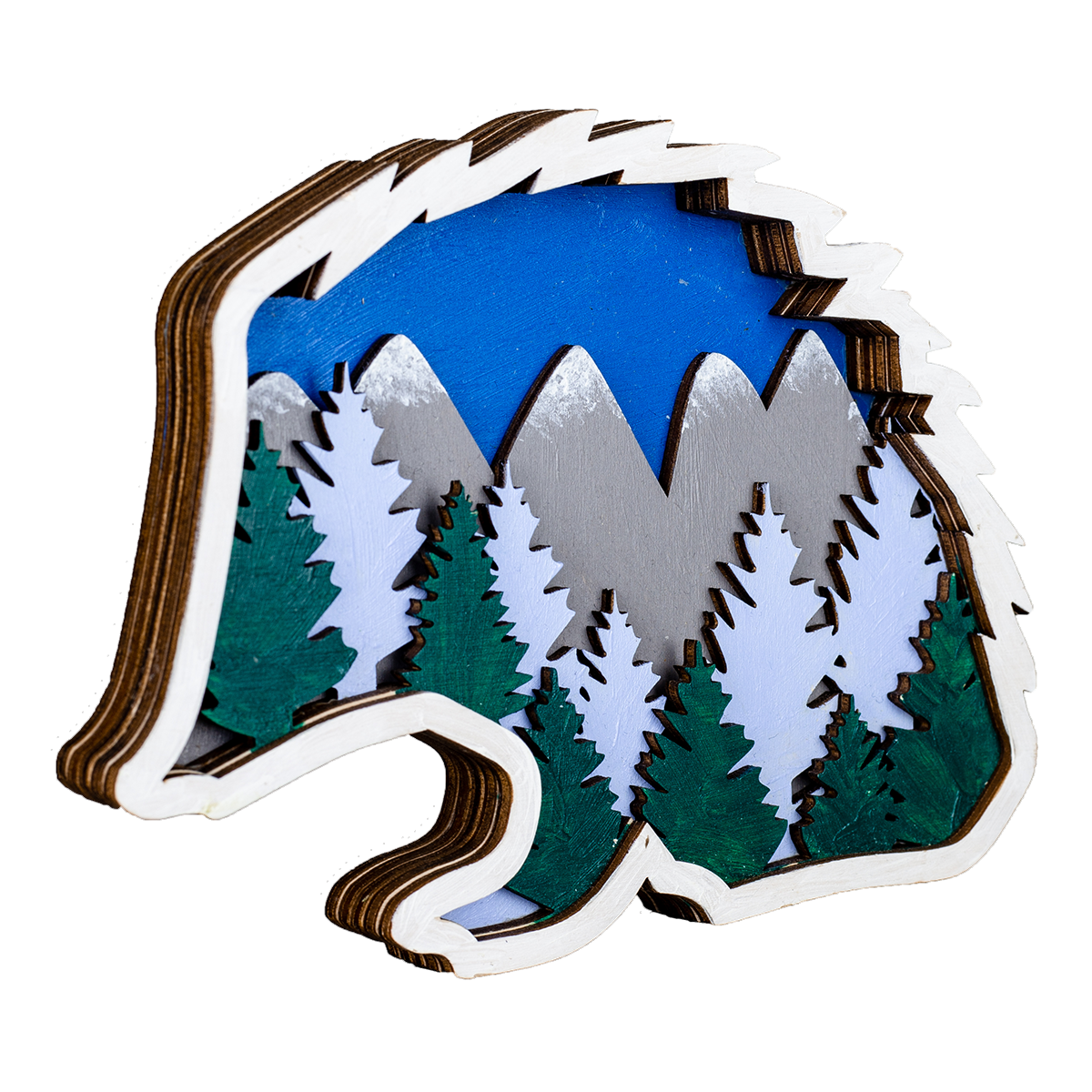 Роспись по дереву Ежик серия Лес Dobrika - фото 1