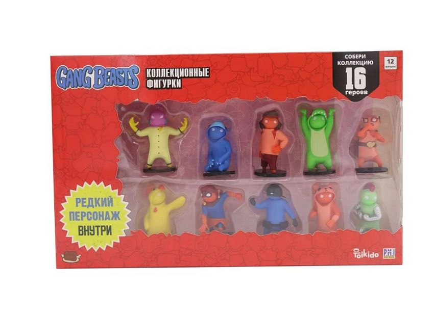 Фигурки Gang Beasts 12шт. - фото 1