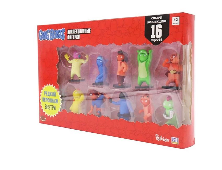 Фигурки Gang Beasts 12шт. - миниатюра 2
