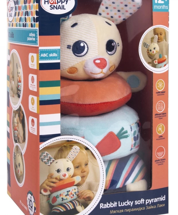 Пирамидка Зайка Лаки - фото 1