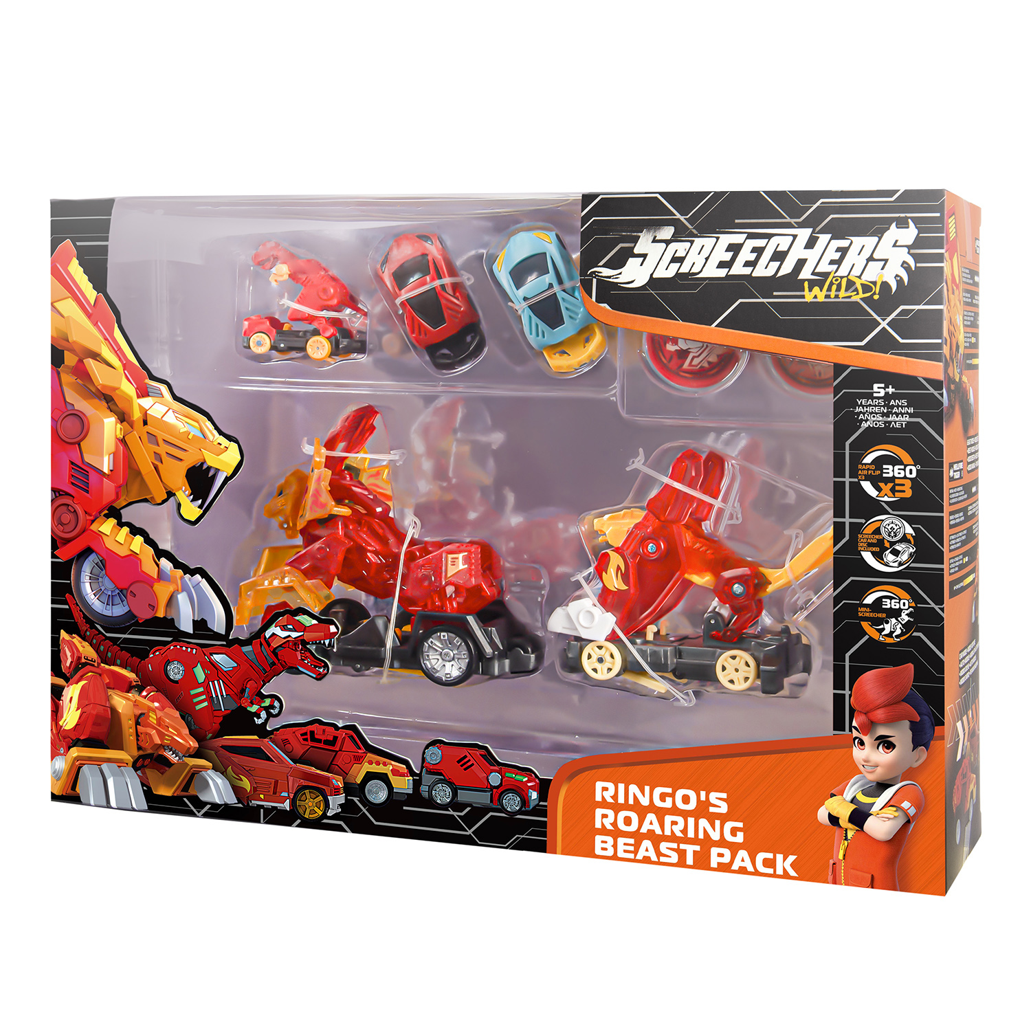 Трансформер Дикие Скричеры Рычащий баттл Ринго - фото 1