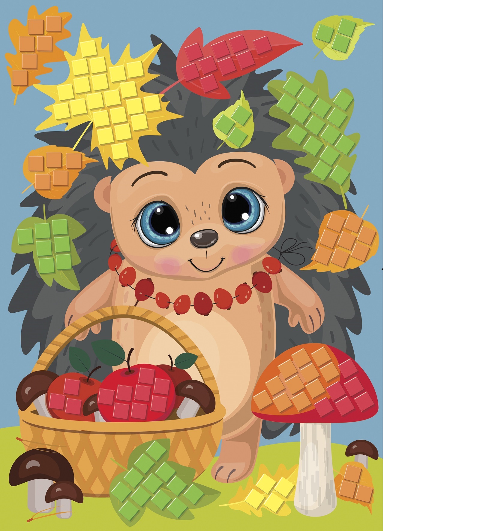 Вышивка Дед Мороз - фото 1