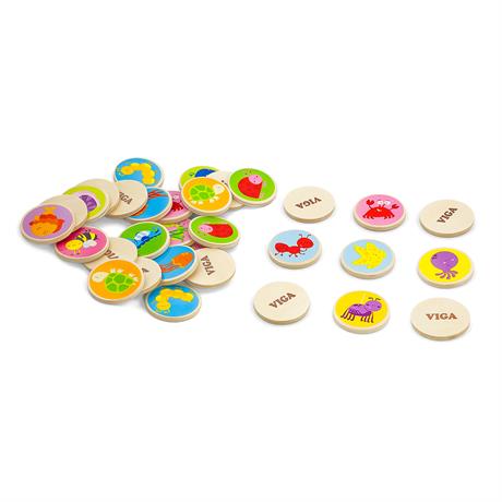 Настольная игра деревянная На память VIGA - миниатюра 3