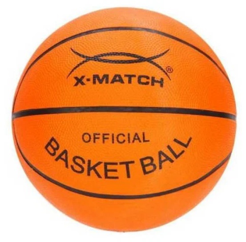 Мяч баскетбольный X-Match размер 5 - фото 1