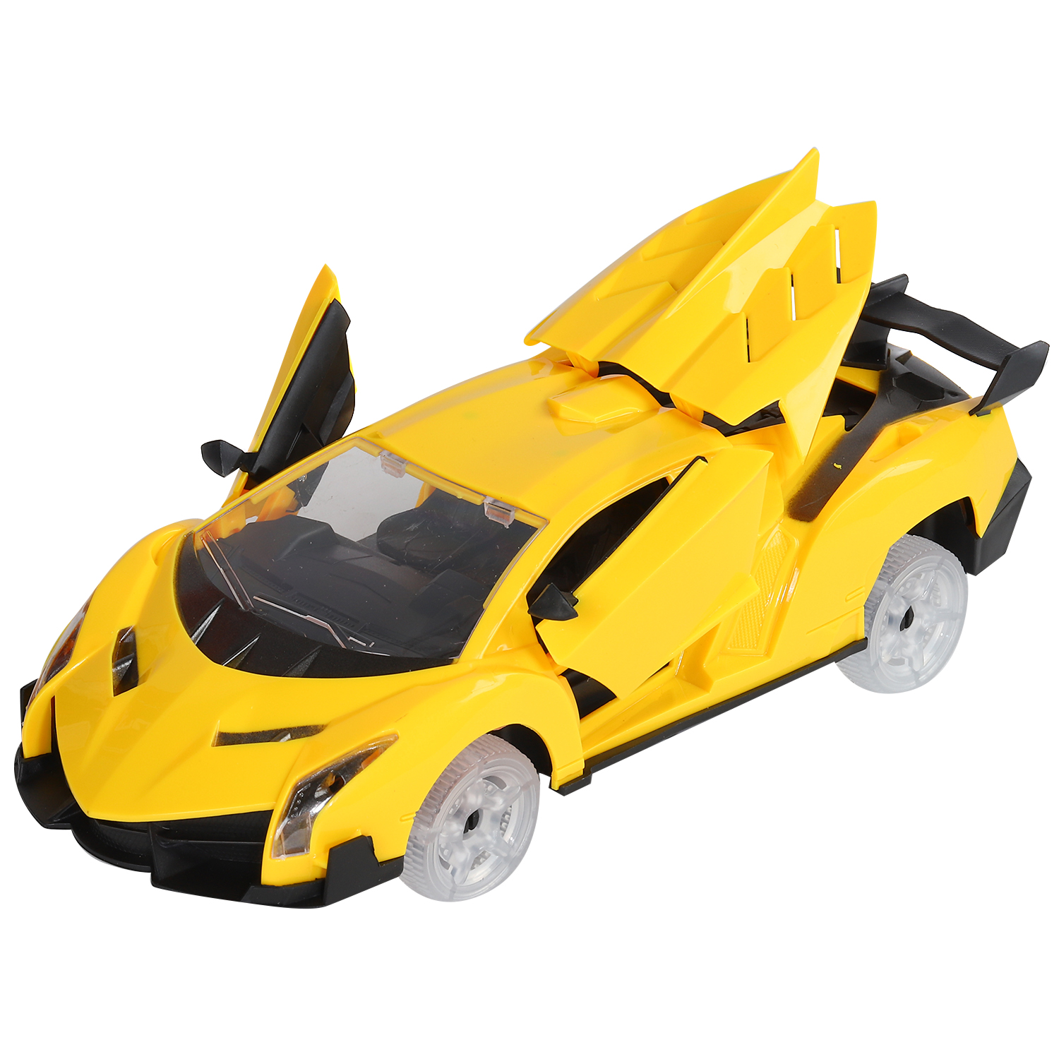 Машина Гоночная на бат. (свет, звук) в/к - фото 1